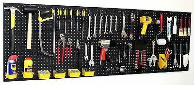 Wallpeg 72" Wide Pegboard Kit & Peg Hooks - Garage Storage, Tools Eb24243b