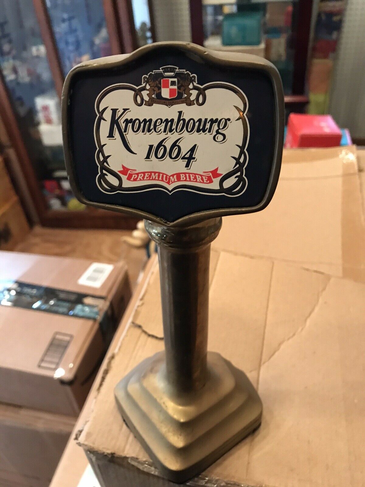 Vintage Kronenbourg Microphone Like Display