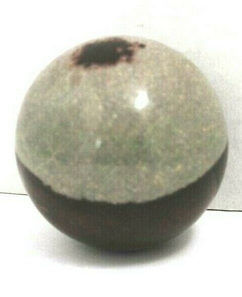 2 1/2" Polished 284 Grams Agate Quartz Brown Gem Stone Sphere Reiki Chakra Ball
