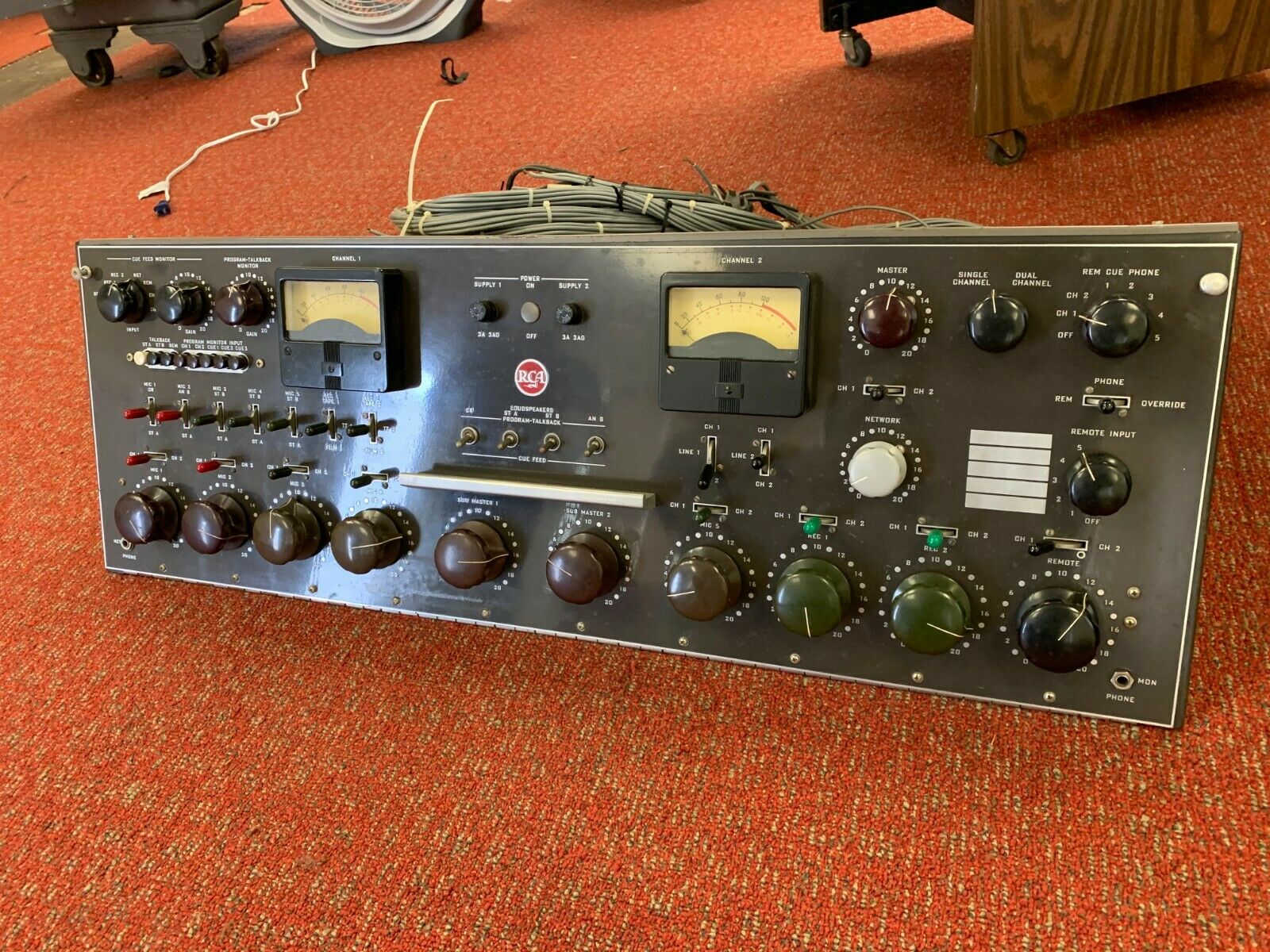 Rca Bc-6a Vintage Tube Console With Original Documentation